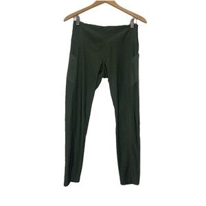 Yogo Athletics Women's Medium Olive Green 7/8 Leggings